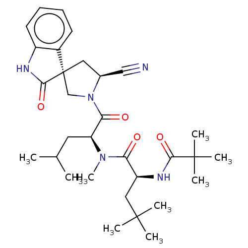 Chemical structure of BindingDB Monomer ID 554016
