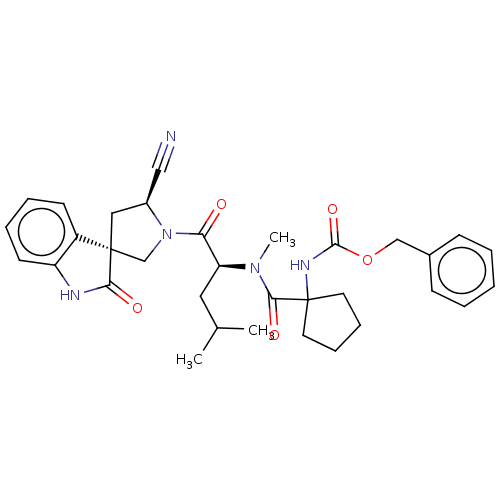 Chemical structure of BindingDB Monomer ID 554089