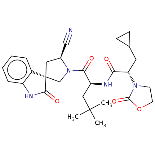 Chemical structure of BindingDB Monomer ID 554093