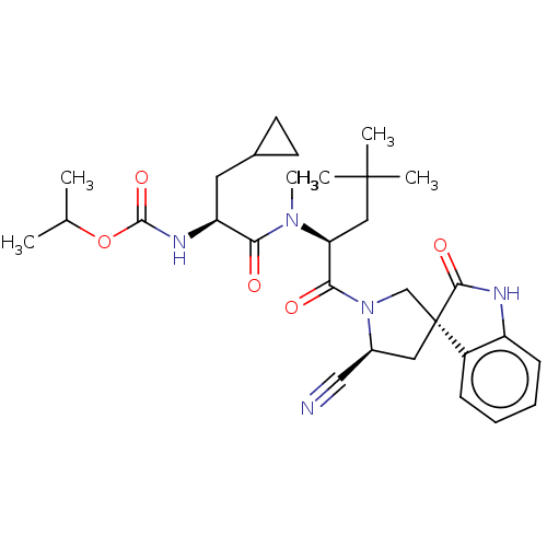 Chemical structure of BindingDB Monomer ID 554095