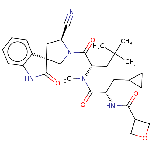 Chemical structure of BindingDB Monomer ID 554096