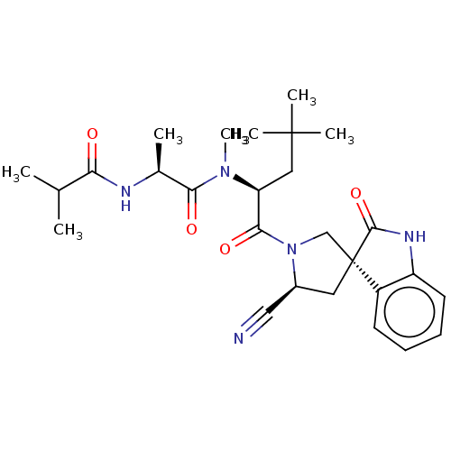 Chemical structure of BindingDB Monomer ID 554104