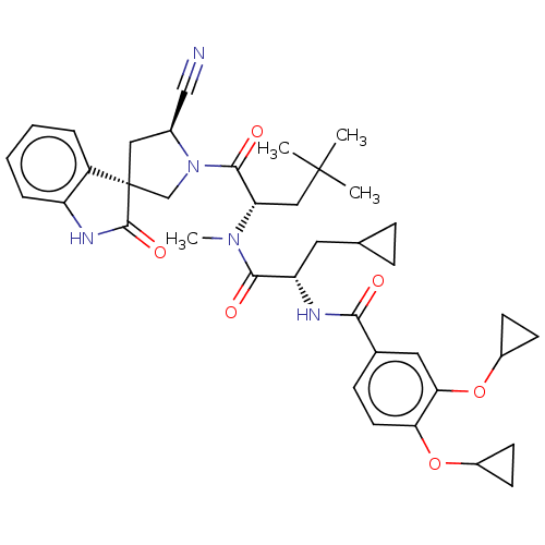 Chemical structure of BindingDB Monomer ID 554105