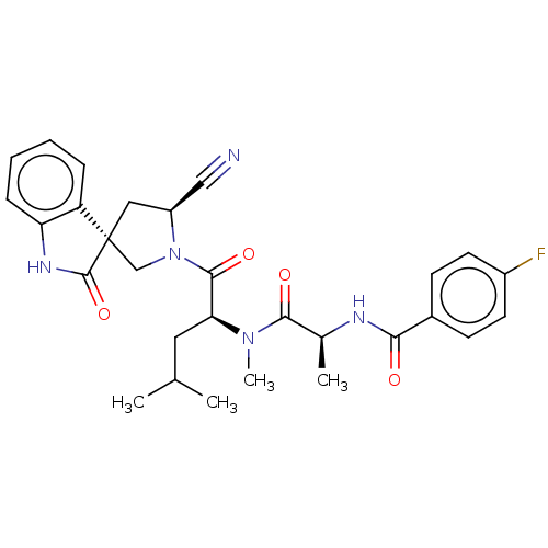 Chemical structure of BindingDB Monomer ID 554109