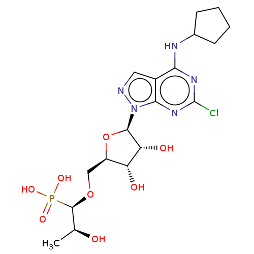 Chemical structure of BindingDB Monomer ID 554154