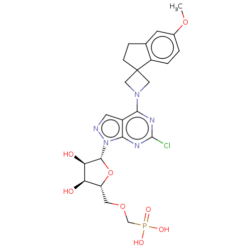 Chemical structure of BindingDB Monomer ID 554473