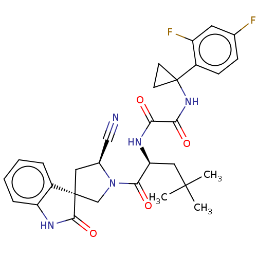 Chemical structure of BindingDB Monomer ID 555237