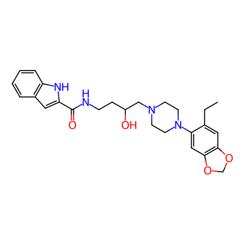 Chemical structure of BindingDB Monomer ID 555268