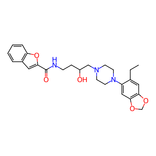 Chemical structure of BindingDB Monomer ID 555273