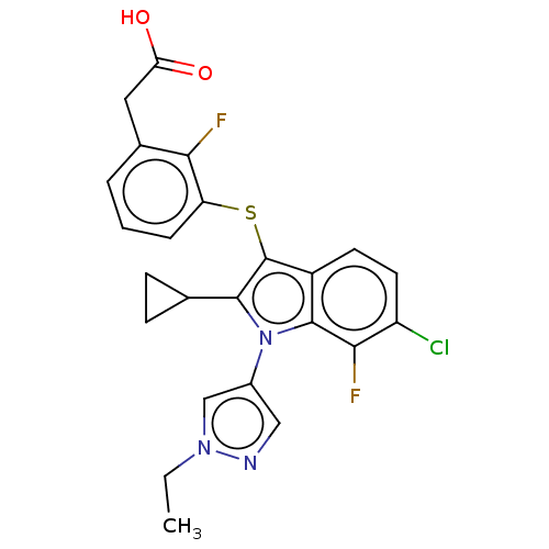 Chemical structure of BindingDB Monomer ID 555302