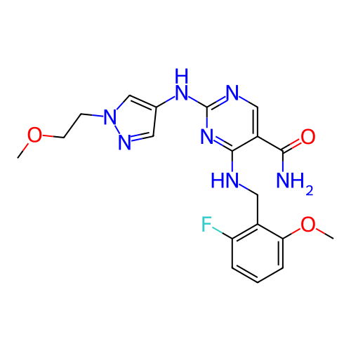 Chemical structure of BindingDB Monomer ID 555308