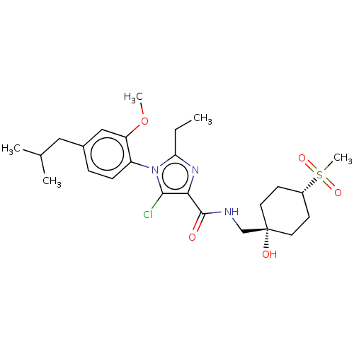 Chemical structure of BindingDB Monomer ID 555663