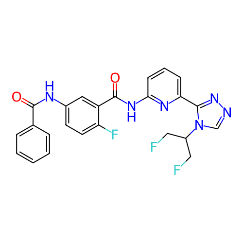 Chemical structure of BindingDB Monomer ID 555735