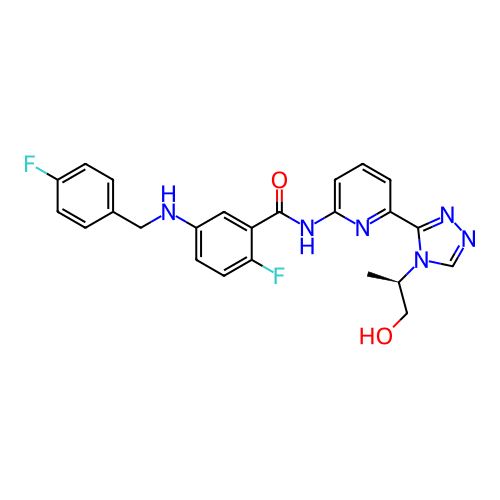 Chemical structure of BindingDB Monomer ID 555738