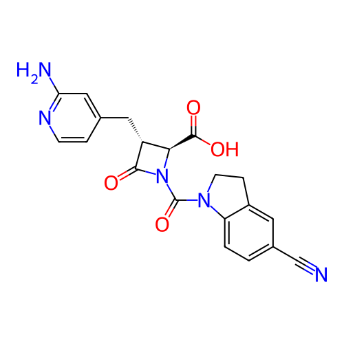 Chemical structure of BindingDB Monomer ID 555812