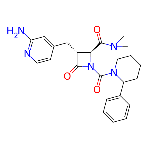 Chemical structure of BindingDB Monomer ID 555816