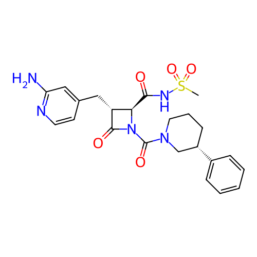 Chemical structure of BindingDB Monomer ID 555819