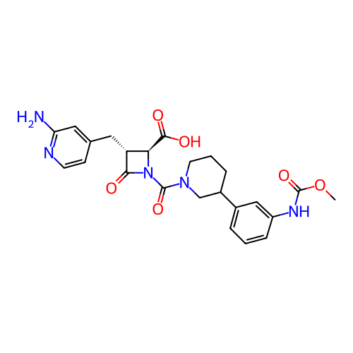 Chemical structure of BindingDB Monomer ID 555827