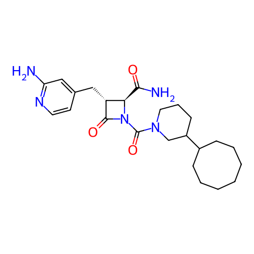Chemical structure of BindingDB Monomer ID 555828