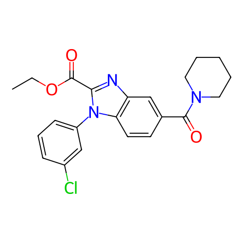 Chemical structure of BindingDB Monomer ID 556300