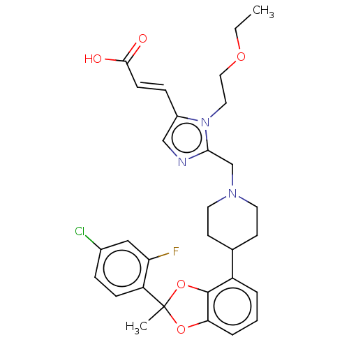 Chemical structure of BindingDB Monomer ID 556415
