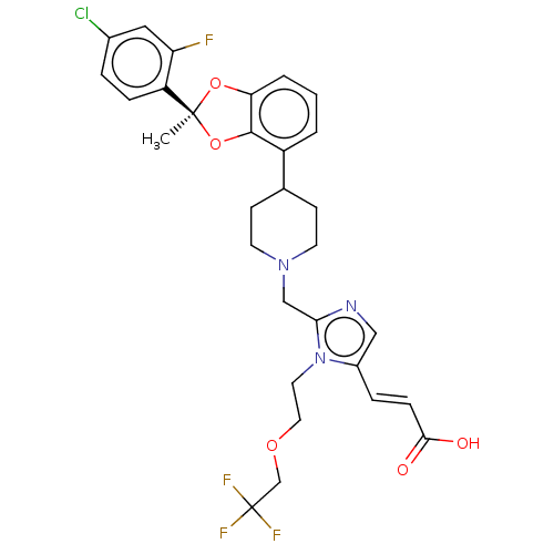 Chemical structure of BindingDB Monomer ID 556417