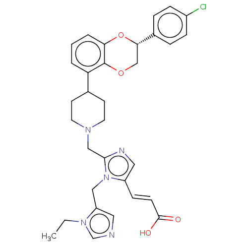 Chemical structure of BindingDB Monomer ID 556451