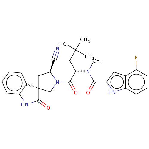 Chemical structure of BindingDB Monomer ID 557432