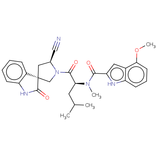 Chemical structure of BindingDB Monomer ID 557458