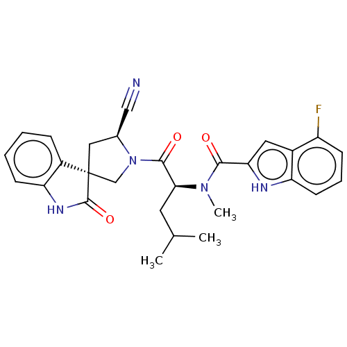 Chemical structure of BindingDB Monomer ID 557460