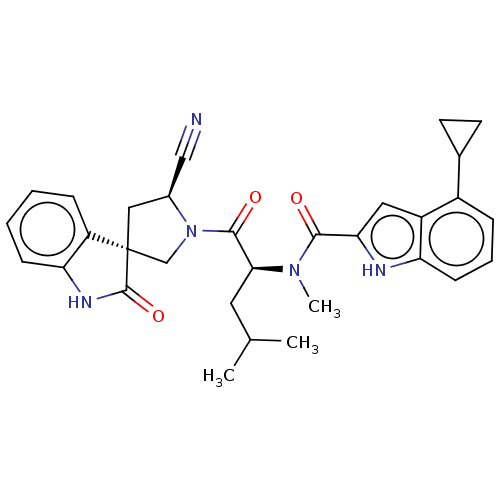 Chemical structure of BindingDB Monomer ID 557461