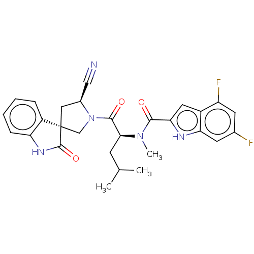 Chemical structure of BindingDB Monomer ID 557462