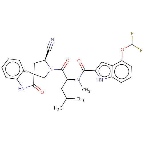 Chemical structure of BindingDB Monomer ID 557470