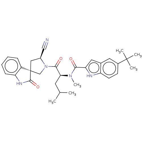 Chemical structure of BindingDB Monomer ID 557476