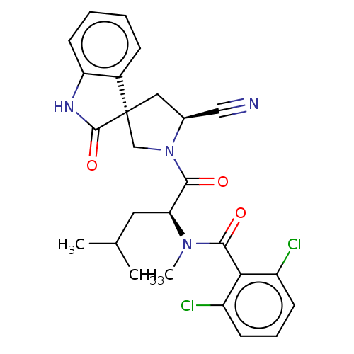 Chemical structure of BindingDB Monomer ID 557484