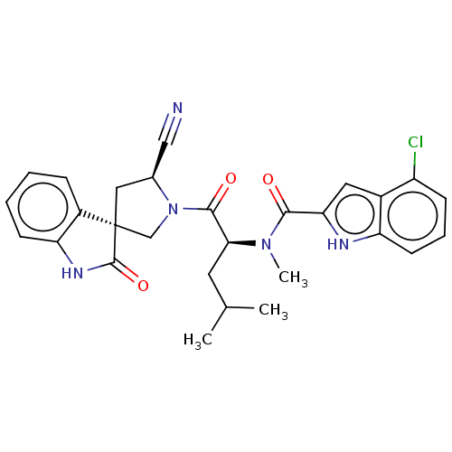 Chemical structure of BindingDB Monomer ID 557486