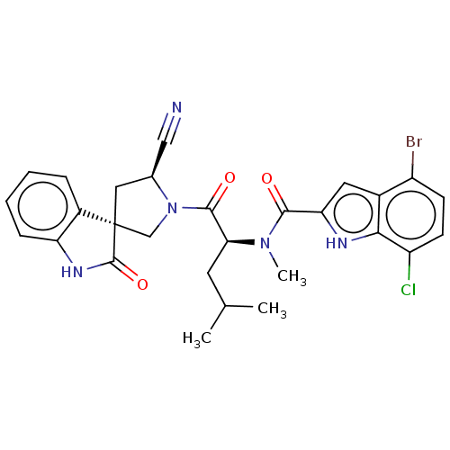 Chemical structure of BindingDB Monomer ID 557487