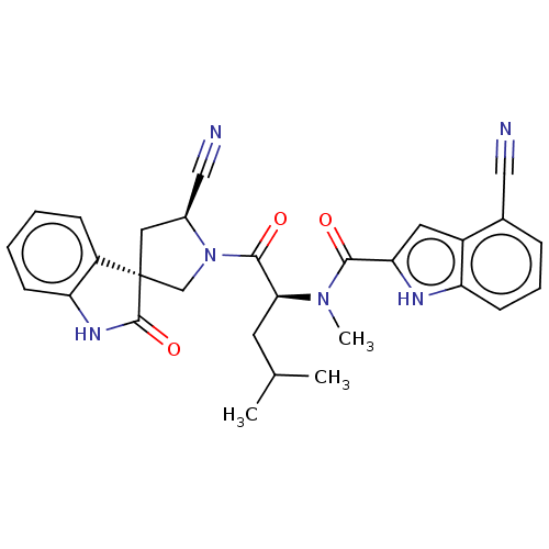 Chemical structure of BindingDB Monomer ID 557489