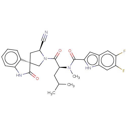 Chemical structure of BindingDB Monomer ID 557491