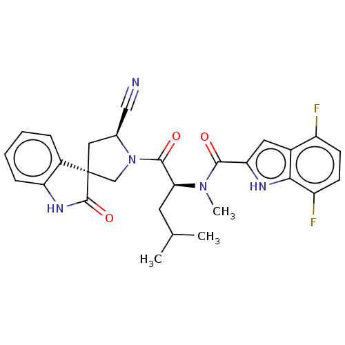 Chemical structure of BindingDB Monomer ID 557494