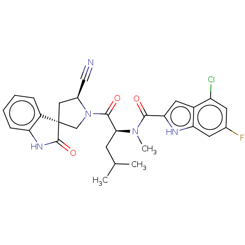 Chemical structure of BindingDB Monomer ID 557495
