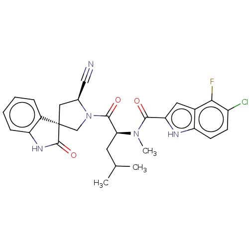 Chemical structure of BindingDB Monomer ID 557497
