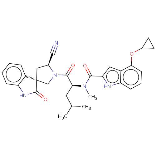 Chemical structure of BindingDB Monomer ID 557506