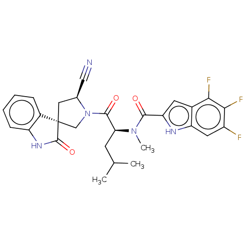 Chemical structure of BindingDB Monomer ID 557507