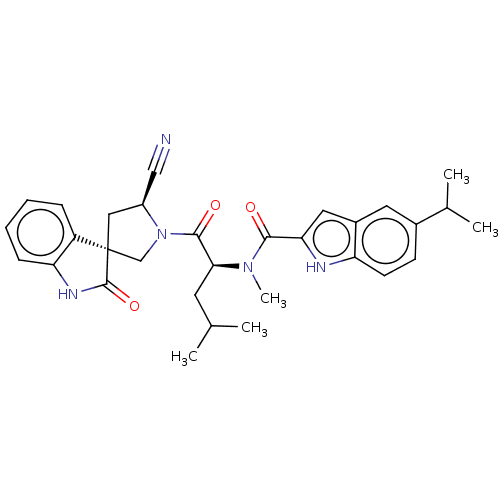 Chemical structure of BindingDB Monomer ID 557508