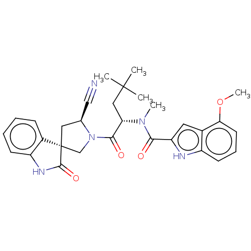 Chemical structure of BindingDB Monomer ID 557509