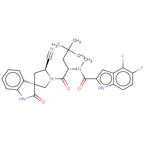 Chemical structure of BindingDB Monomer ID 557511