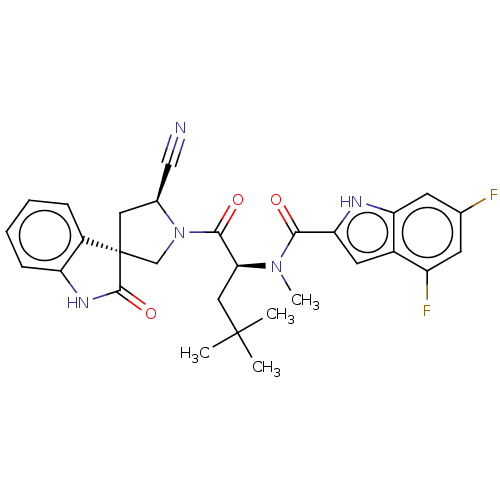 Chemical structure of BindingDB Monomer ID 557513