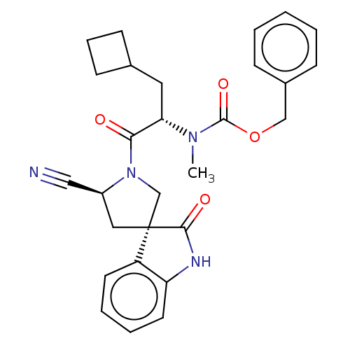 Chemical structure of BindingDB Monomer ID 557514