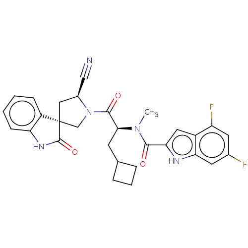 Chemical structure of BindingDB Monomer ID 557516